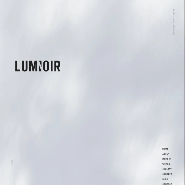 LUMINOIR｜ルミノワ｜東京の映像制作会社のWebサイトデザイン