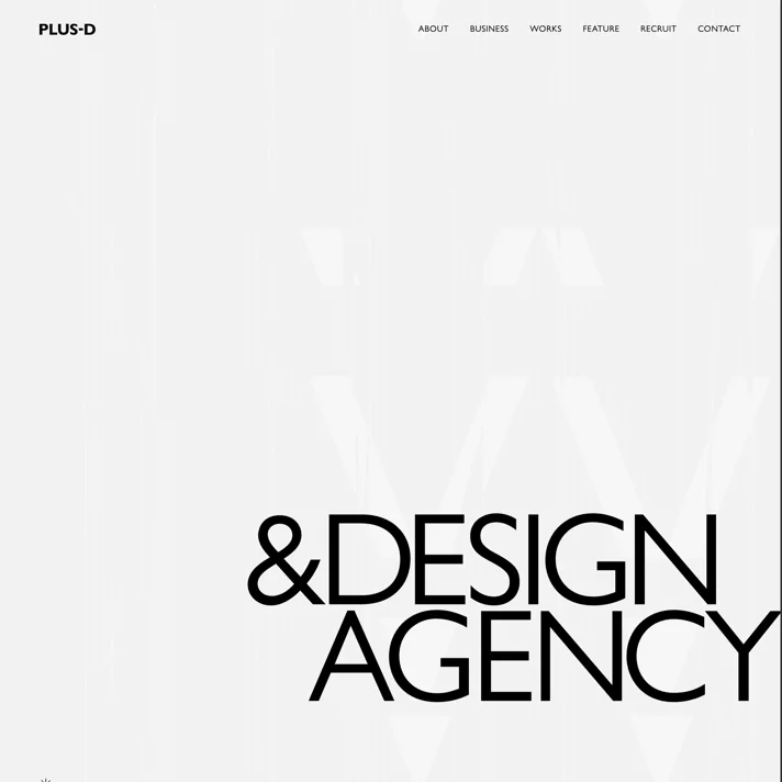 PLUS-D Inc. / 株式会社プラスディーのWebサイトデザイン