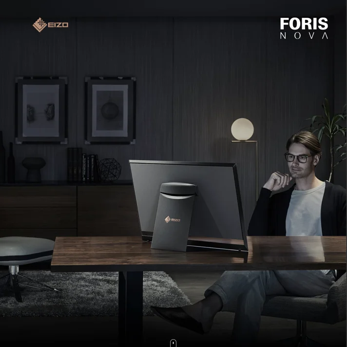 FORIS NOVA | EIZO株式会社のWebサイトデザイン