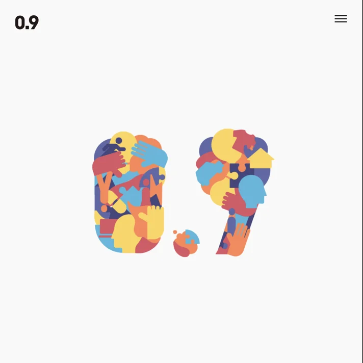 0.9 - version zero dot nine inc.のWebサイトデザイン