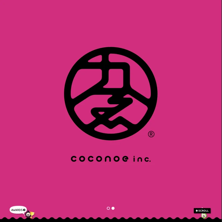 株式会社ココノヱ - coconoe inc.のWebサイトデザイン