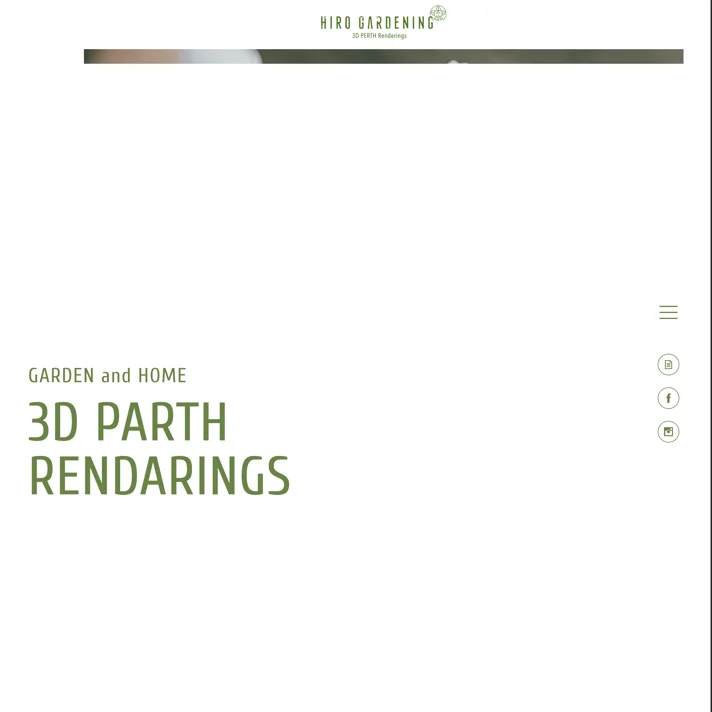 株式会社HIRO GARDENINGのWebサイトデザイン