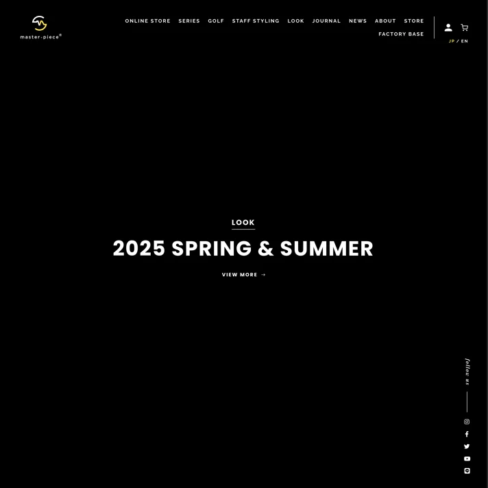 master-piece｜MSPC PRODUCTのWebサイトデザイン
