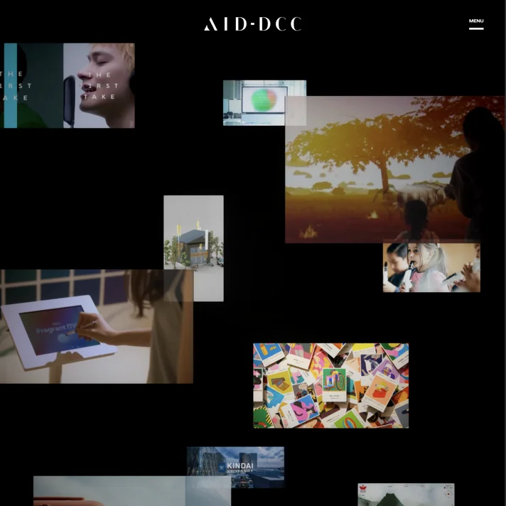 AID-DCC Inc.のWebサイトデザイン