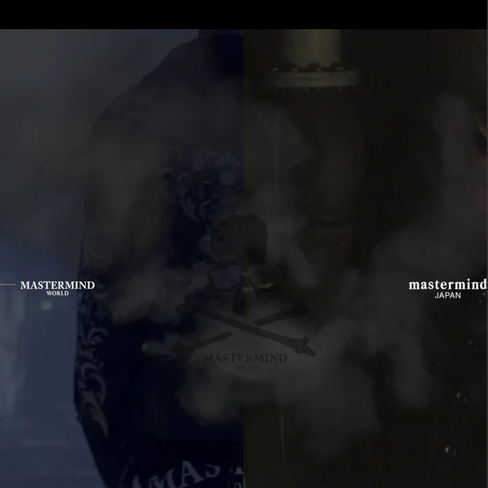 MASTERMIND TOKYOのWebサイトデザイン