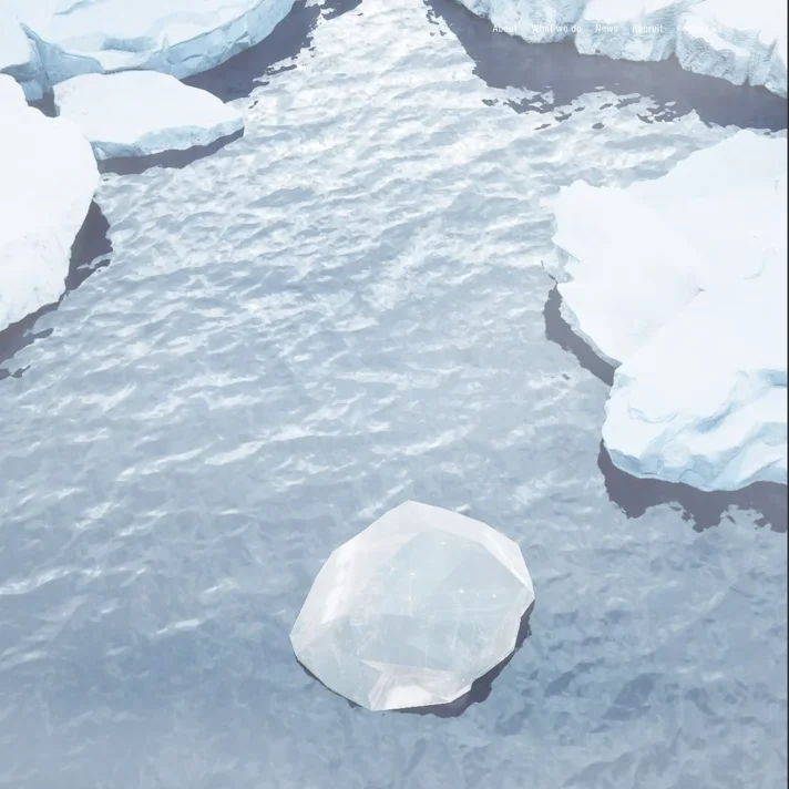iceberg theory holdings株式会社のWebサイトデザイン