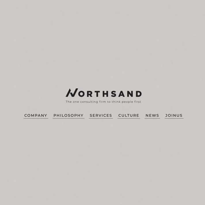 株式会社NorthSandのWebサイトデザイン