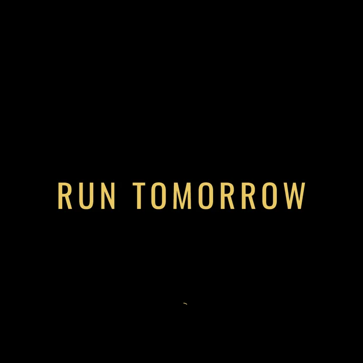 RUN TOMORROWのWebサイトデザイン