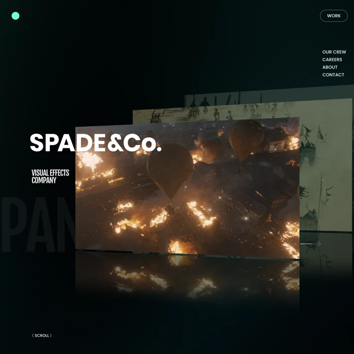 Spade&Co.のWebサイトデザイン
