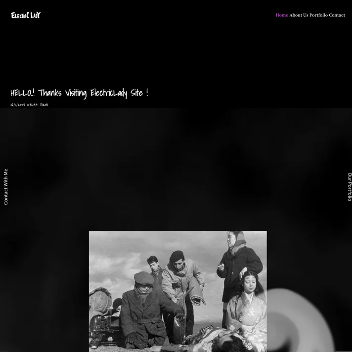 ElectricLady incのWebサイトデザイン