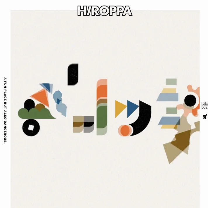 HIROPPAのWebサイトデザイン