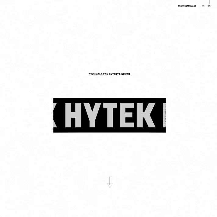 HYTEKのWebサイトデザイン