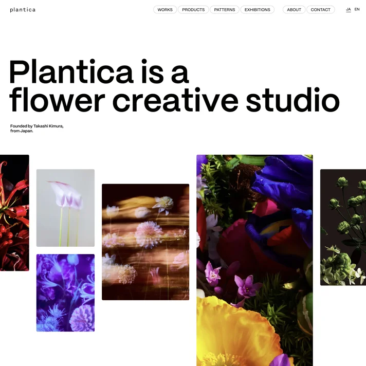 plantica｜木村貴史のWebサイトデザイン
