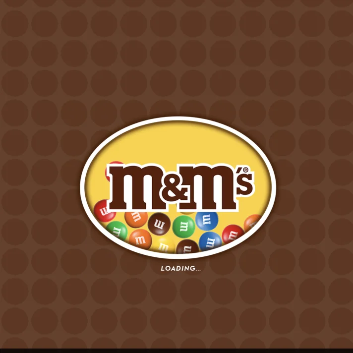 M&M'S®のWebサイトデザイン
